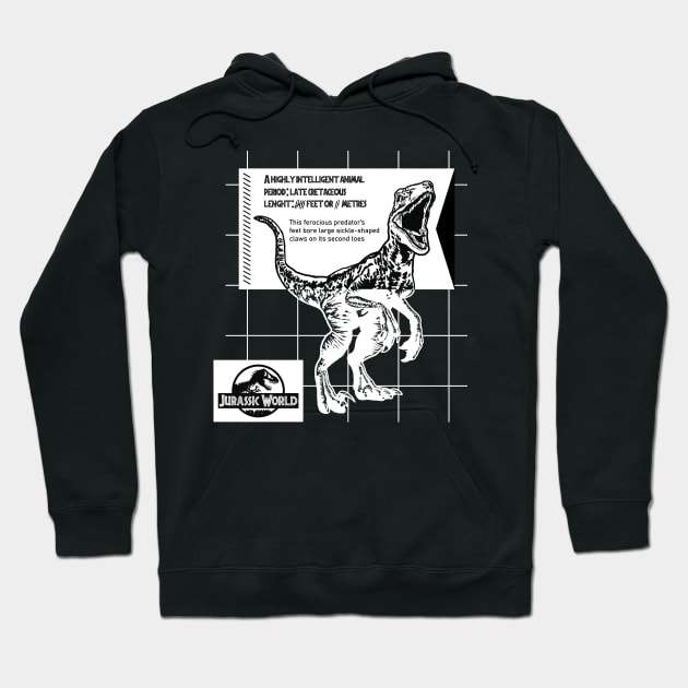 Jurassic World Hoodie by Marina_Povkhanych_Art